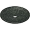 Ekena Millwork Winsor Ceiling Medallion (Canopies up to 4"), 27 1/2"OD x 4"ID x 1 1/2"P, Painted Turtle Crackle CM27WIPTC - alternate 3
